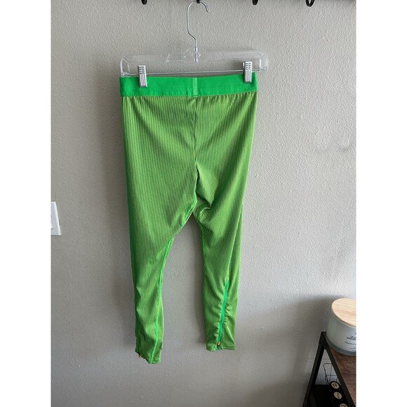 Nike Pro Elite Track Tights Made in USA Green Yellow Brazil DV4059-000 Women’s S - Picture 2 of 7